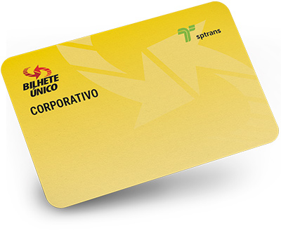 Imagem de um Bilhete Único Corporativo